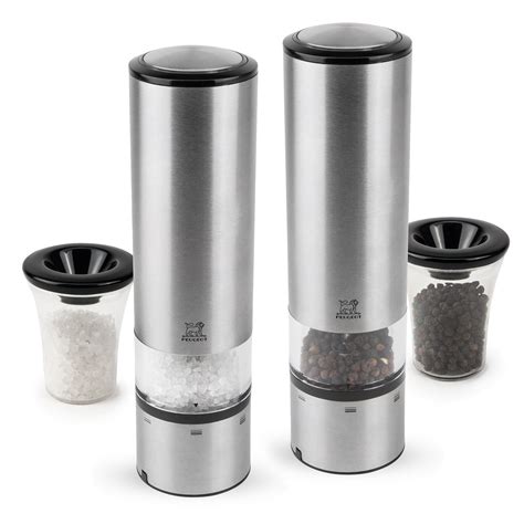 peugeot electric salt and pepper|More.